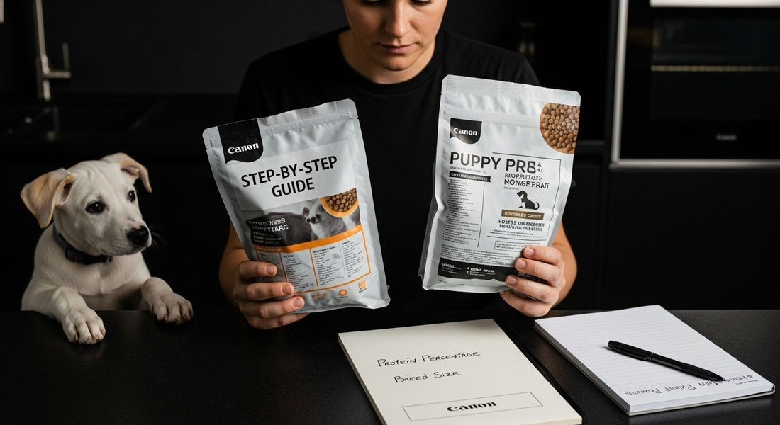 compare puppy food