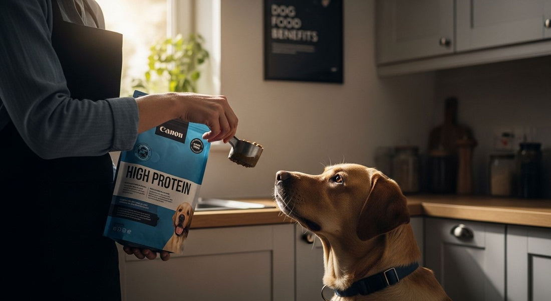 high protein dog food benefits