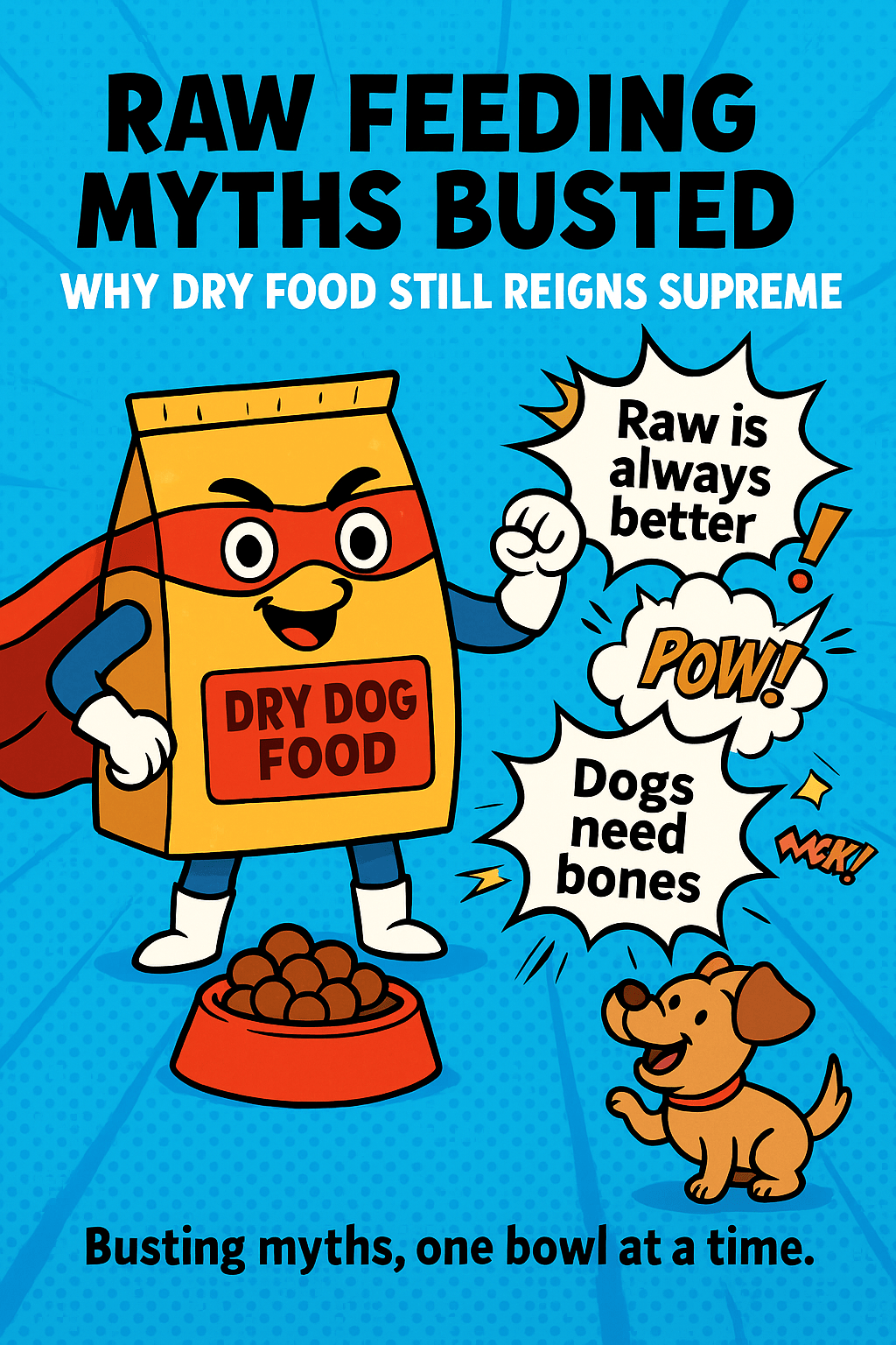 Dry Dog Food Done Right: Why It’s a Better Choice Than Going Raw