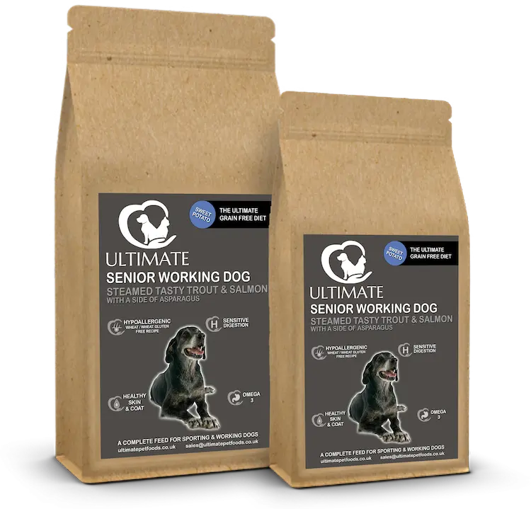 Best Grain Free Steamed Trout & Salmon Feast for Senior Dogs GA