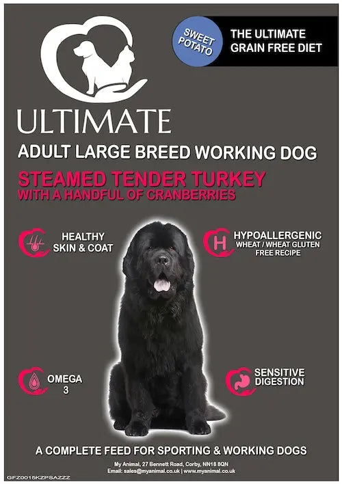 Large Adult - Turkey & Potato with Cranberry GA