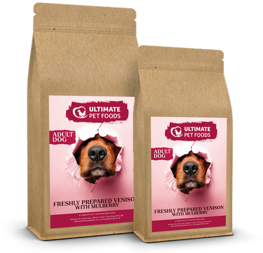 Venison Dog Food Dry - Our Grain Free Dog Food Range, image of Brown bag
