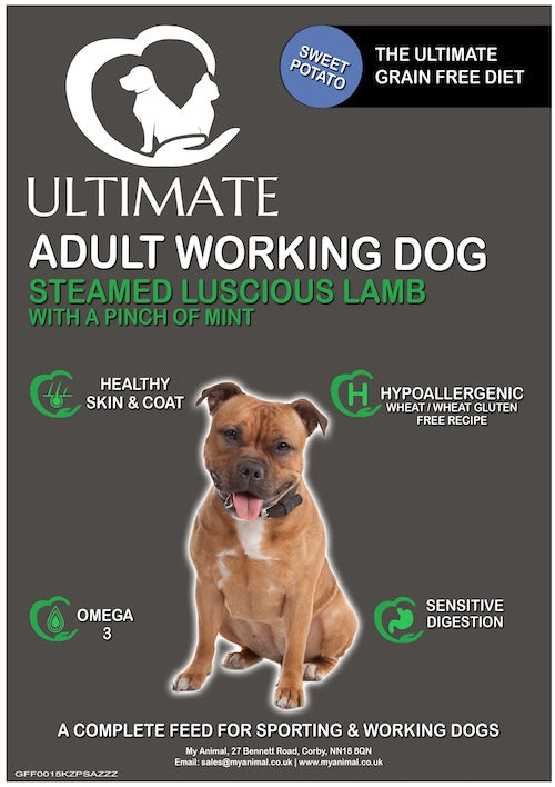 Adult - Steamed lamb & Potato with Mint Ultimate Grain Free