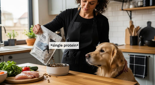 single protein dog food