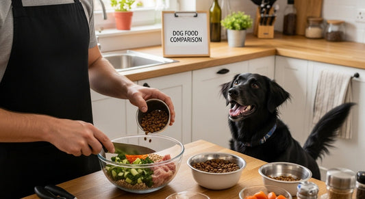 fresh dog food vs kibble