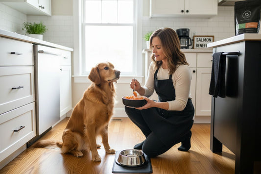 benefits salmon dog food