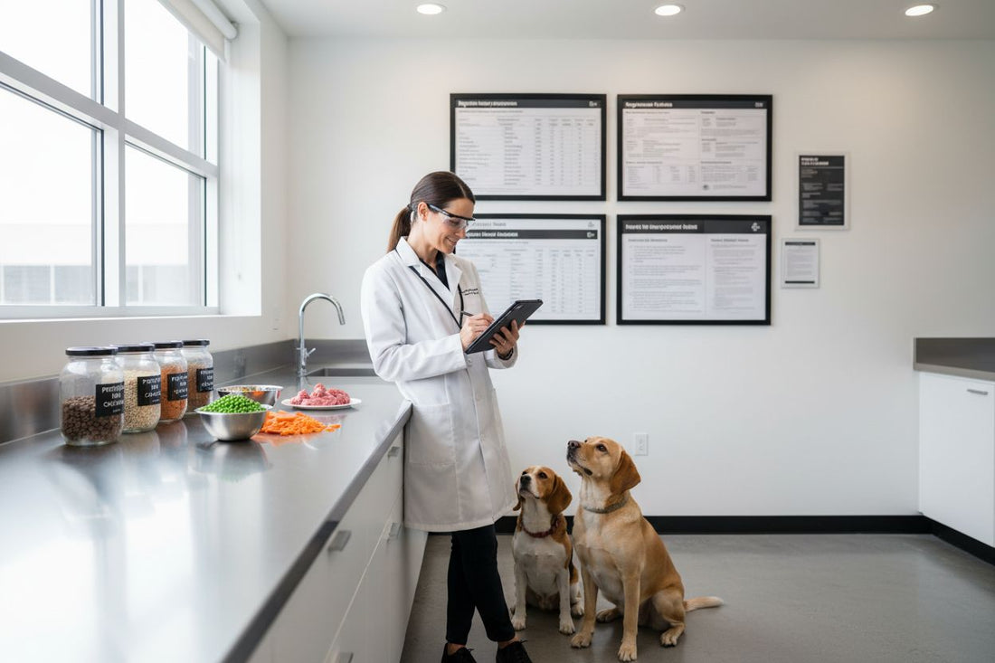 dog food nutrition lab