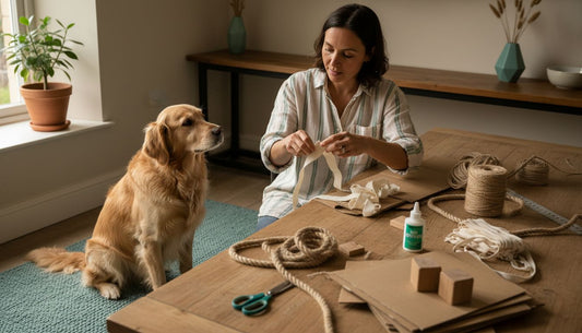 dog owner crafting