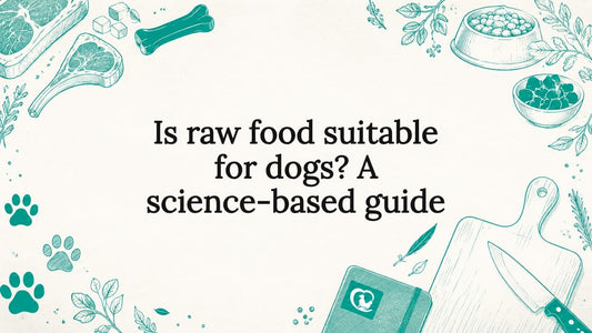 Decorative raw food theme title card illustration
