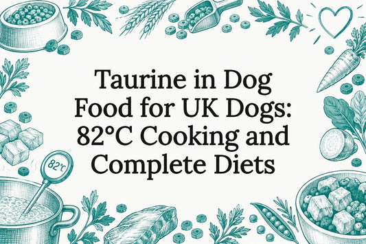 Sketches of dog food, heart and thermometer