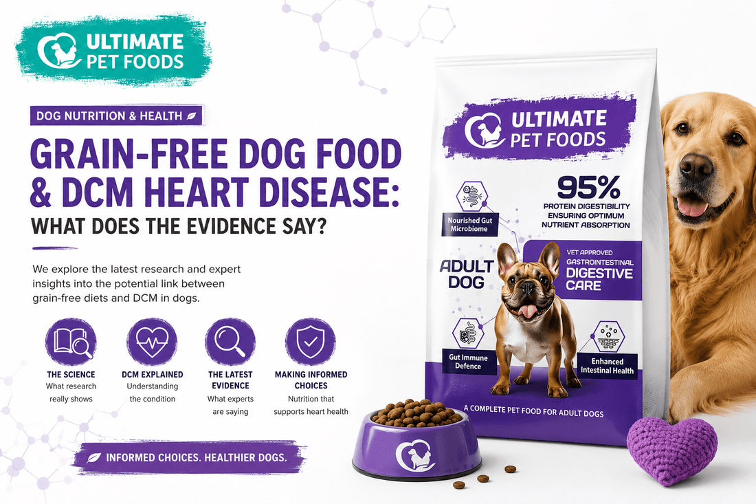 Grain Free Dog Food UK & DCM: The Evidence Explained