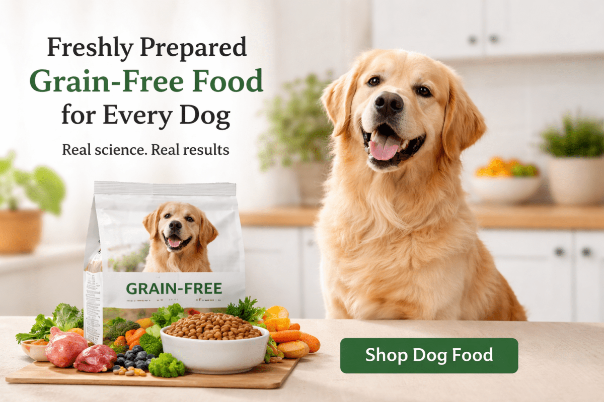 Dry Dog Food – Freshly Prepared, Grain-Free & Science-Backed