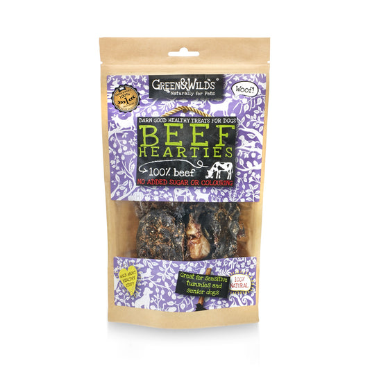 Beef Hearties 140g front of pack
