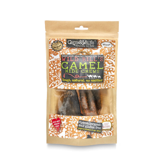 Camel Hide Chews 100g front pack