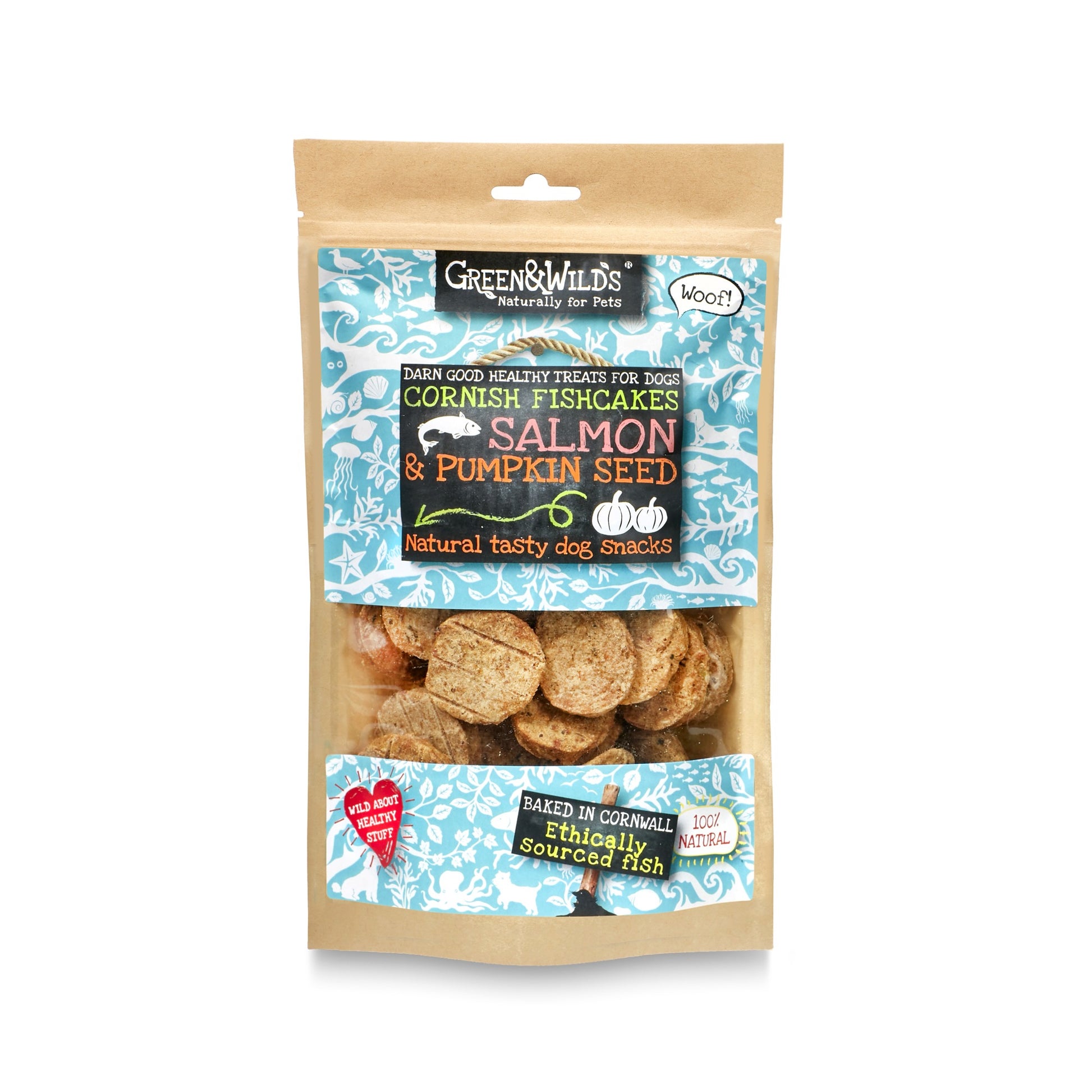 Green and Wilds Cornish Fishcakes with Pumpkin 150g packet