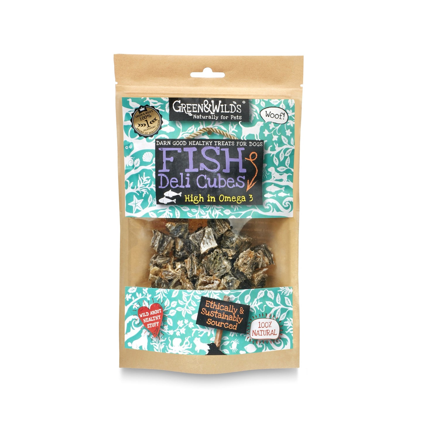 Fish Deli Cubes 75g front of pack