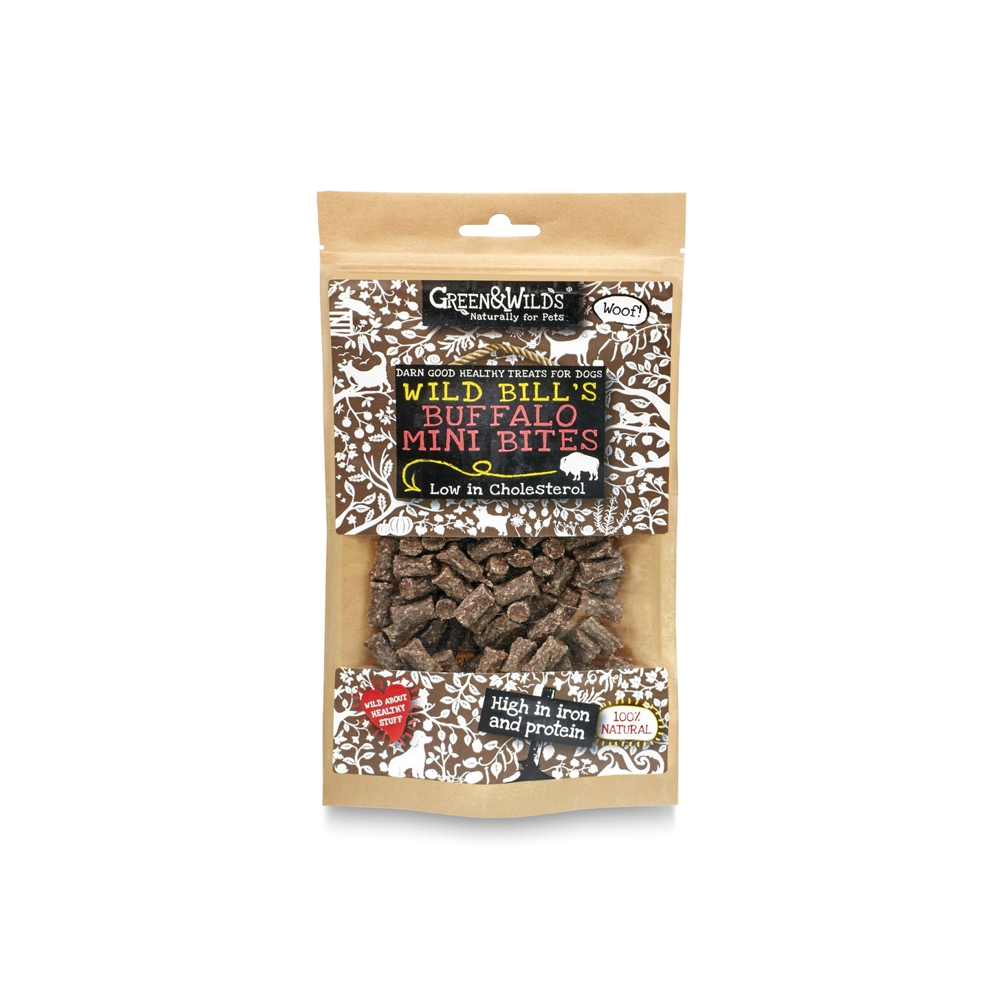 Green and Wilds Buffalo Mini Bites 75g packet