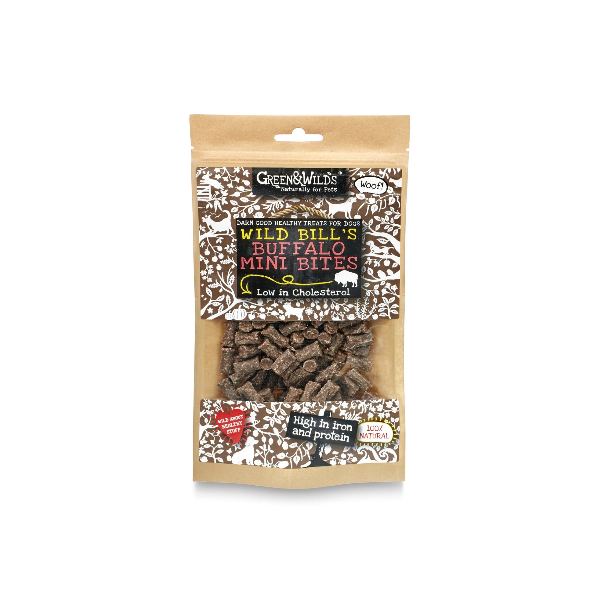 Green and Wilds Buffalo Mini Bites 75g packet