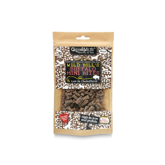 Green and Wilds Buffalo Mini Bites 75g packet