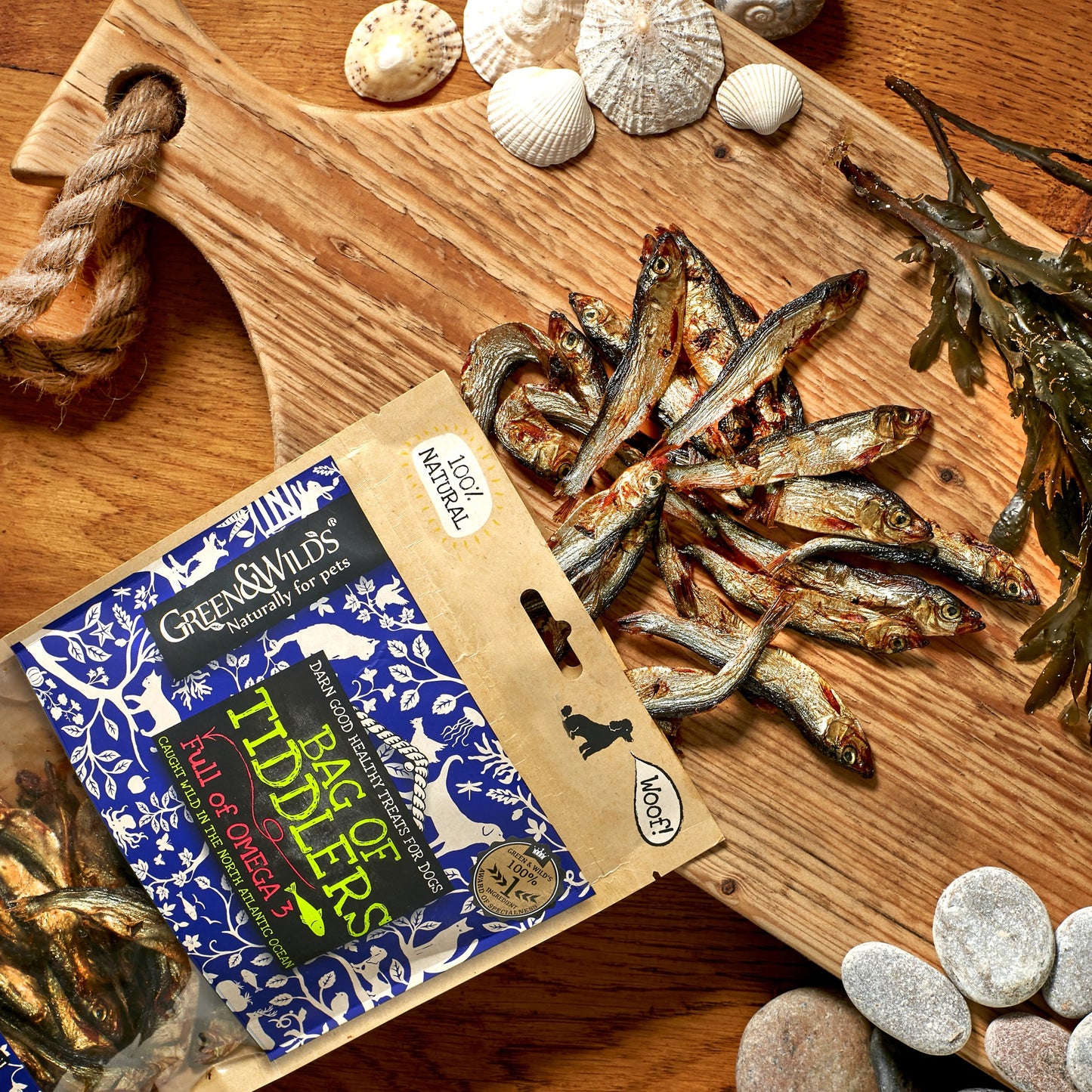 Green and Wilds Bag of Tiddlers open handful