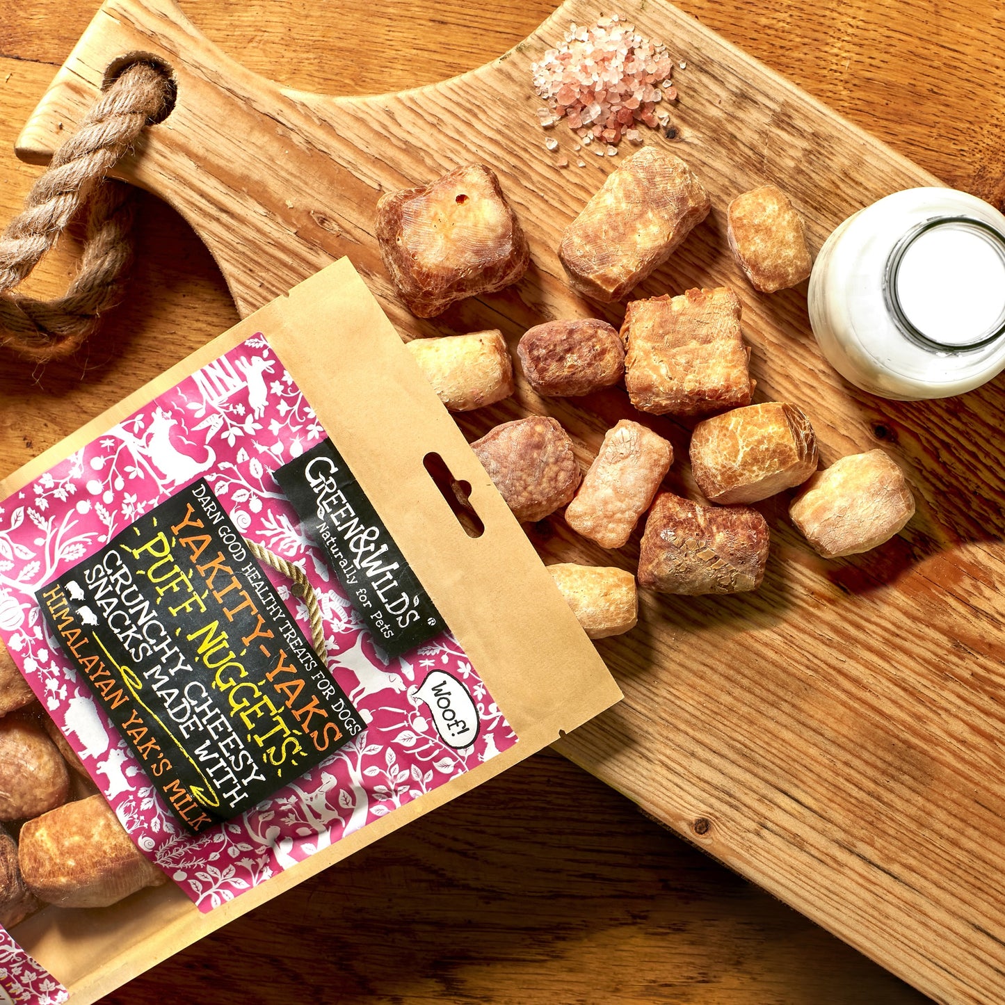 Yakity Yak Puff Nuggets 75g lifestyle