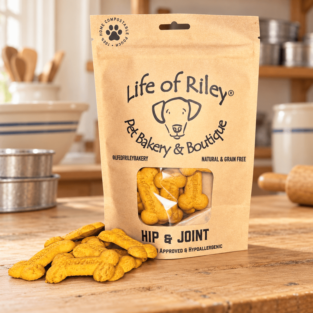 Hip & Joint Bones grain-free dog biscuits