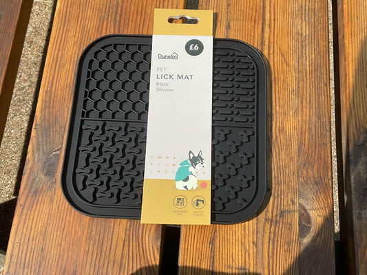 Pet licky mat (black)