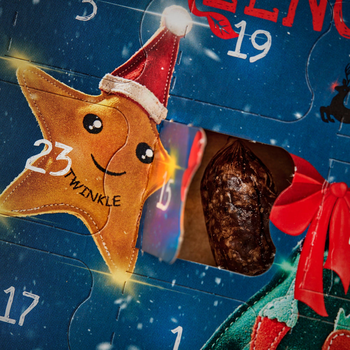 Green & Wilds Advent Calendar door close-up