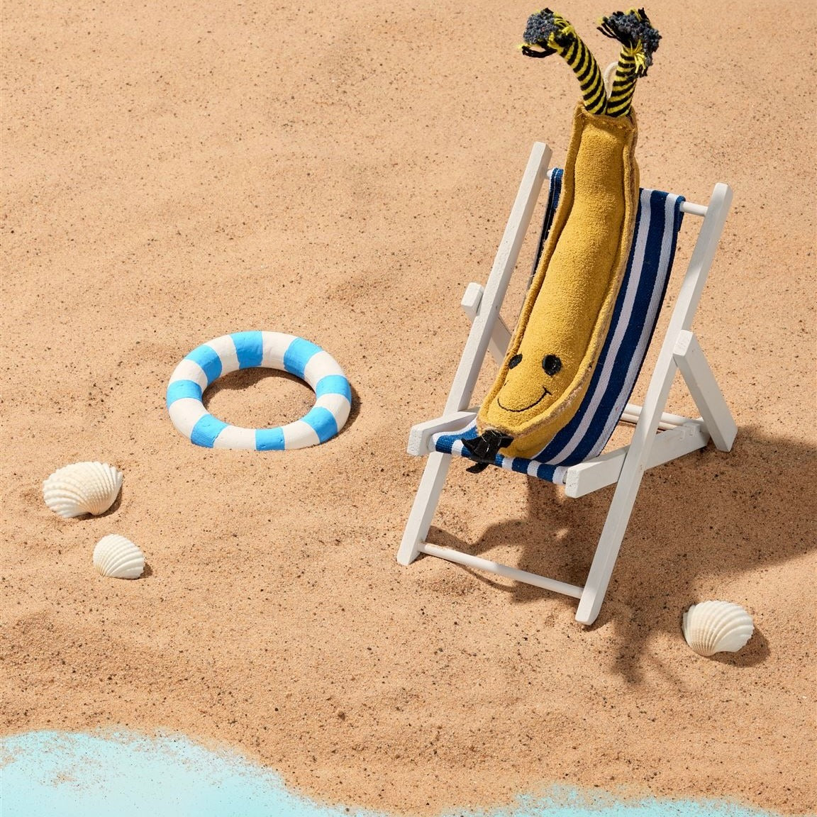 Barry the Banana eco dog toy by Green and Wilds