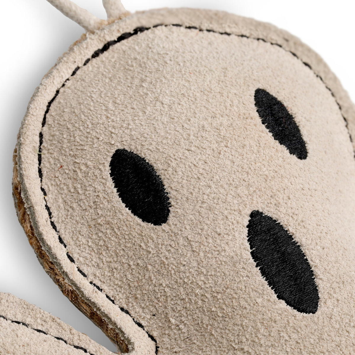 Green & Wilds Boo Hoo Ghost toy face close-up