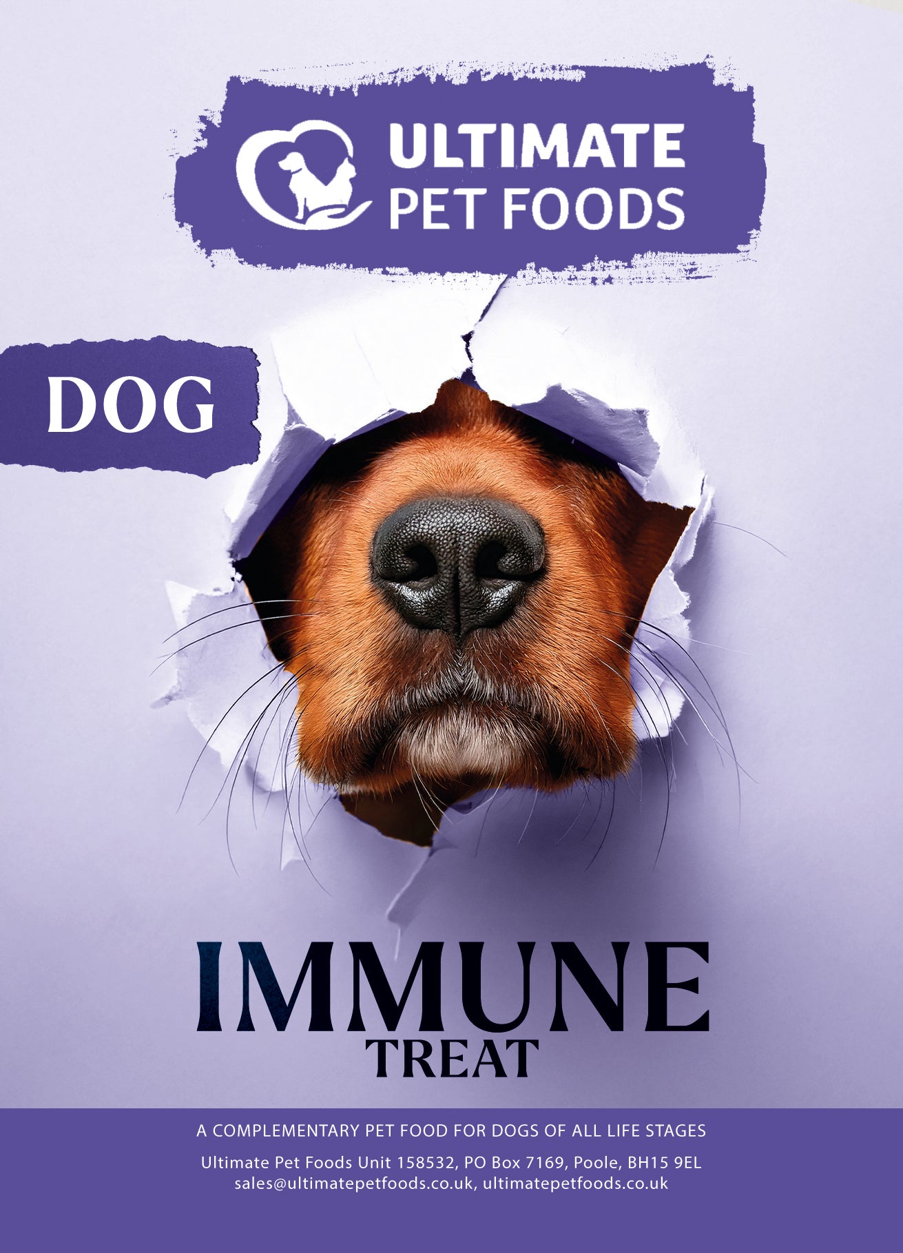 Immune -- Wellness Dog Treat to Aid and Support The Dogs Immune System (500g)