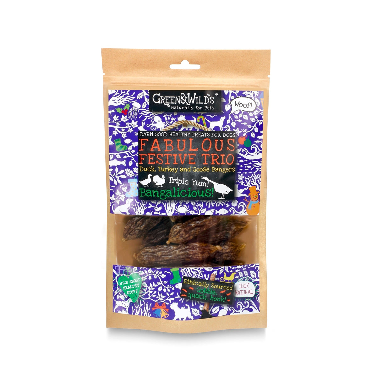 Green & Wilds Fabulous Festive Trio front of pack