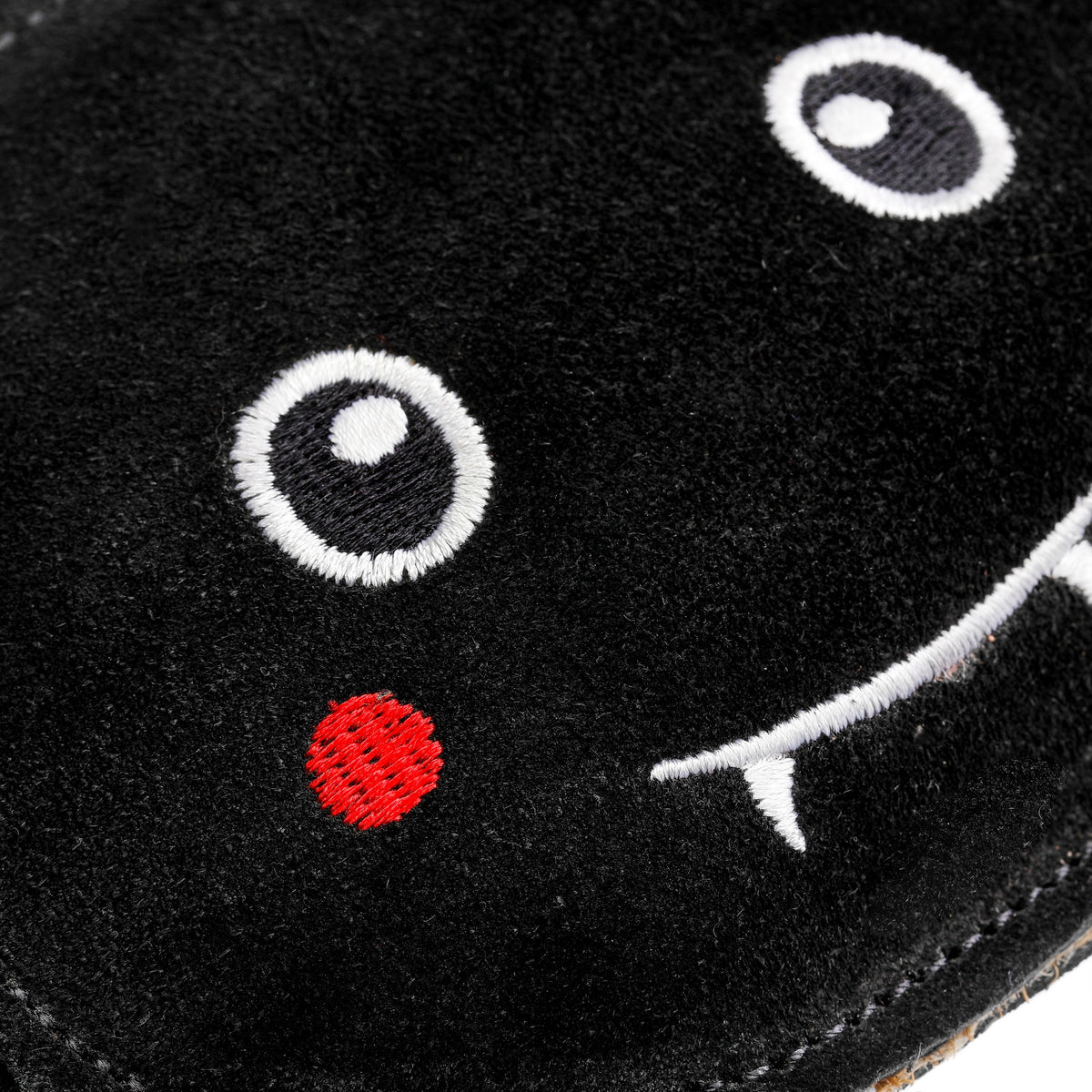 Green & Wilds Fangus eco dog toy face close-up