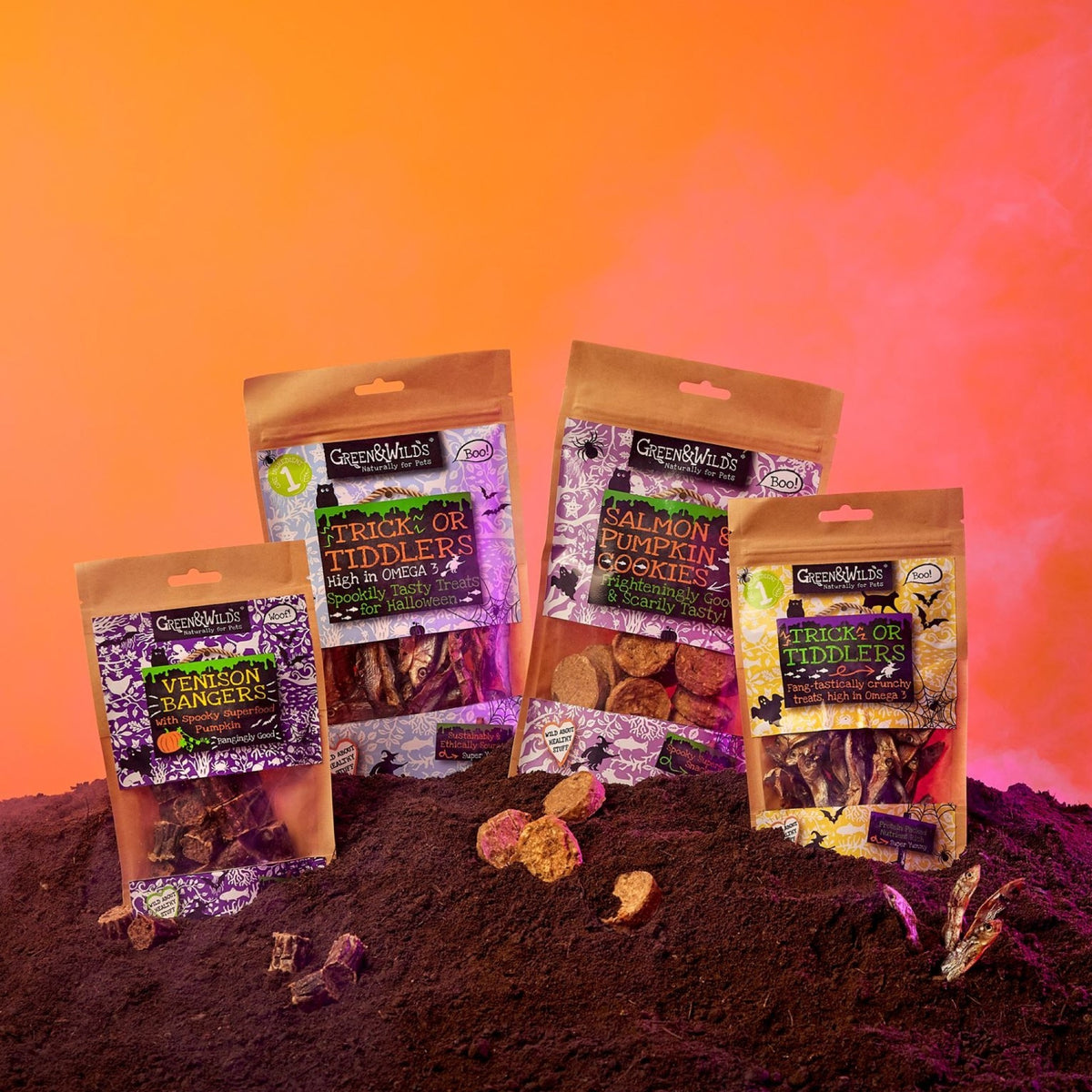 Green & Wilds Halloween treats lifestyle image