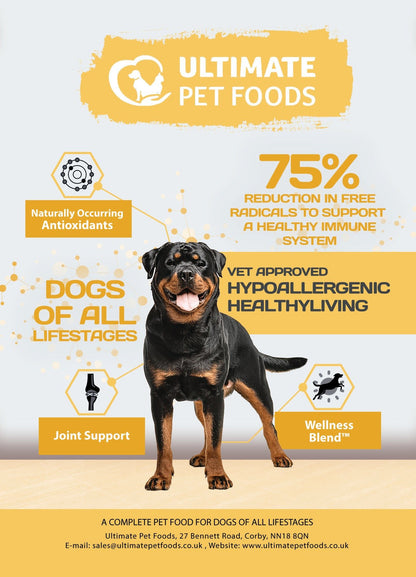 Ultimate+ Healthy Living hydrolysed hypoallergenic grain free salmon dog food no prescription needed
