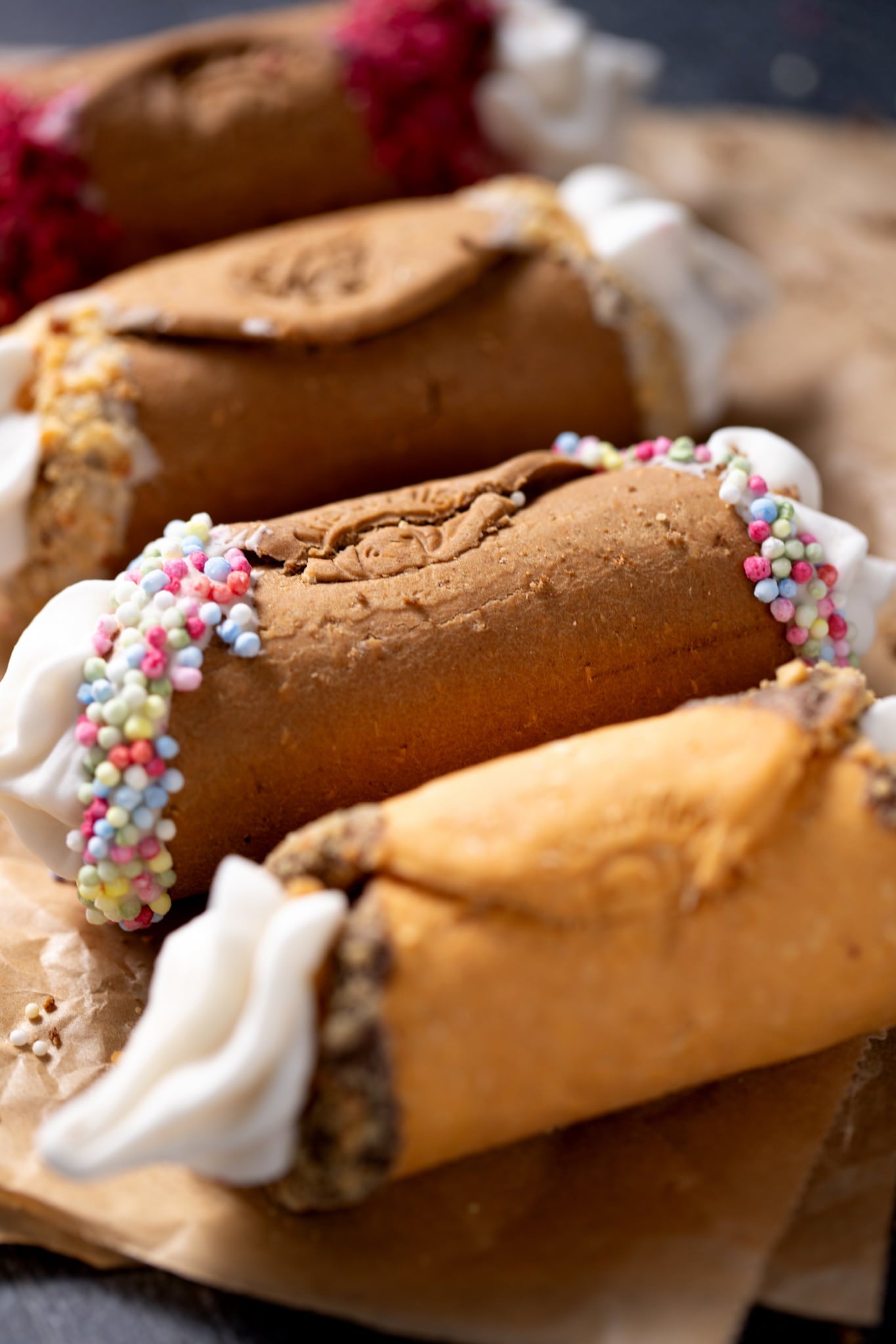 Doggy Cannoli's by Life of Riley Bakery