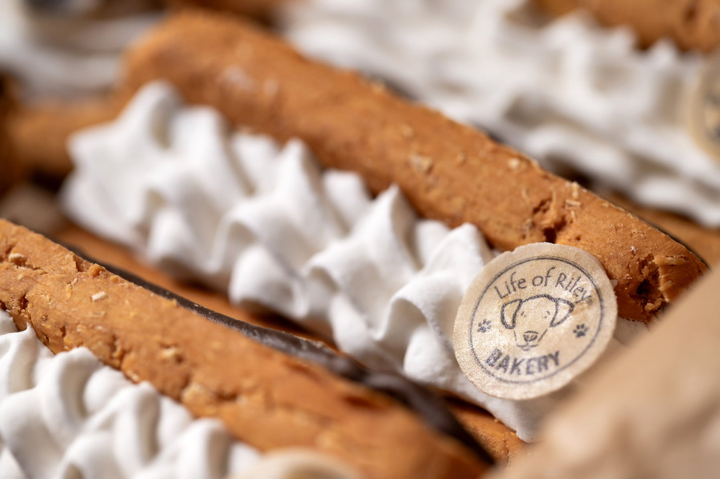 Doggy Eclairs by Life of Riley Bakery