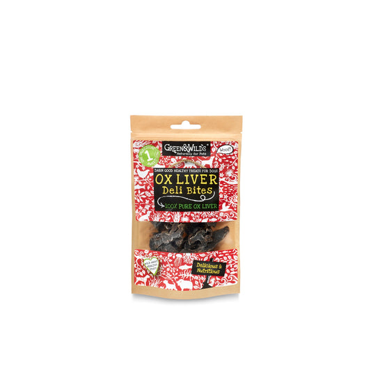 Ox Liver Deli Bites 40g front of pack