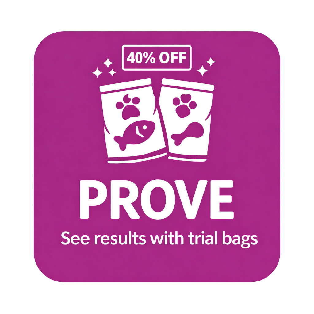Trial Our smaller dog food bags.
