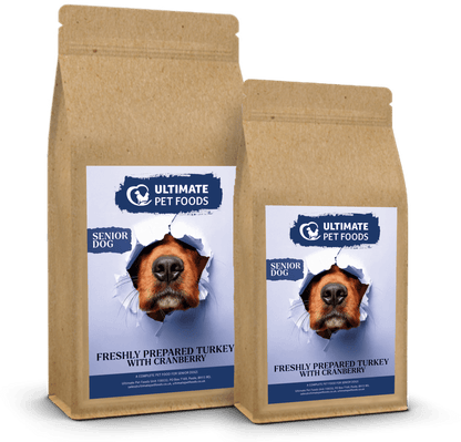 Grain Free Senior Dog Food | Turkey with Sweet Potato & Cranberry