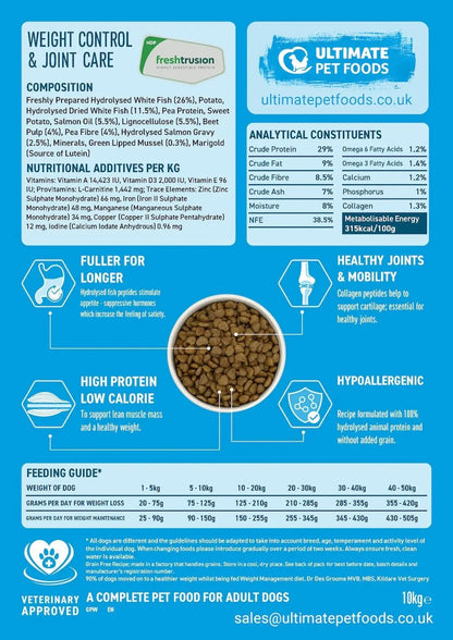 Ultimate+ Dog Food for Advanced Weight Control and Joint Defence with Added Peptide+ Ultimate