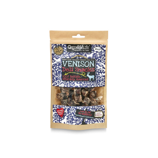 Venison Snacks 75g by Green and Wilds